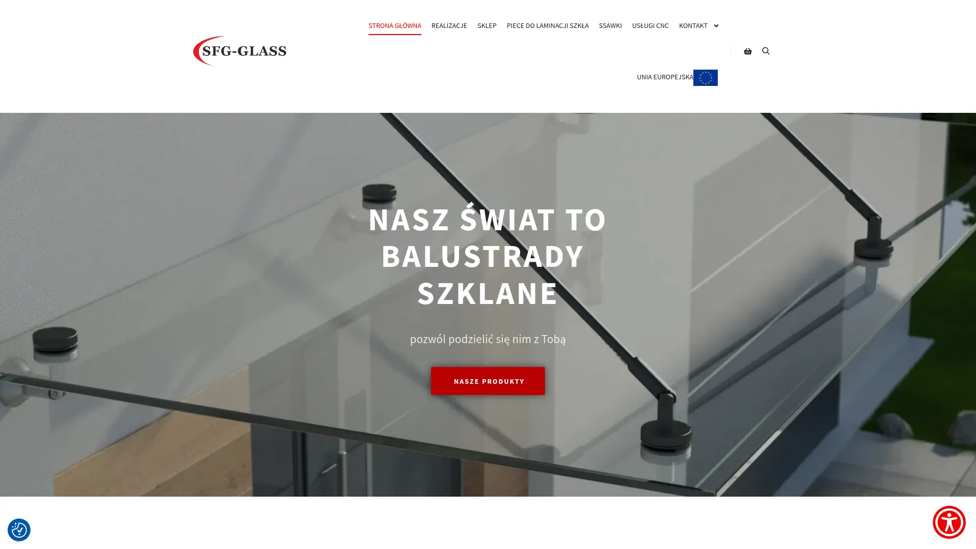 sfgglass.pl screenshot
