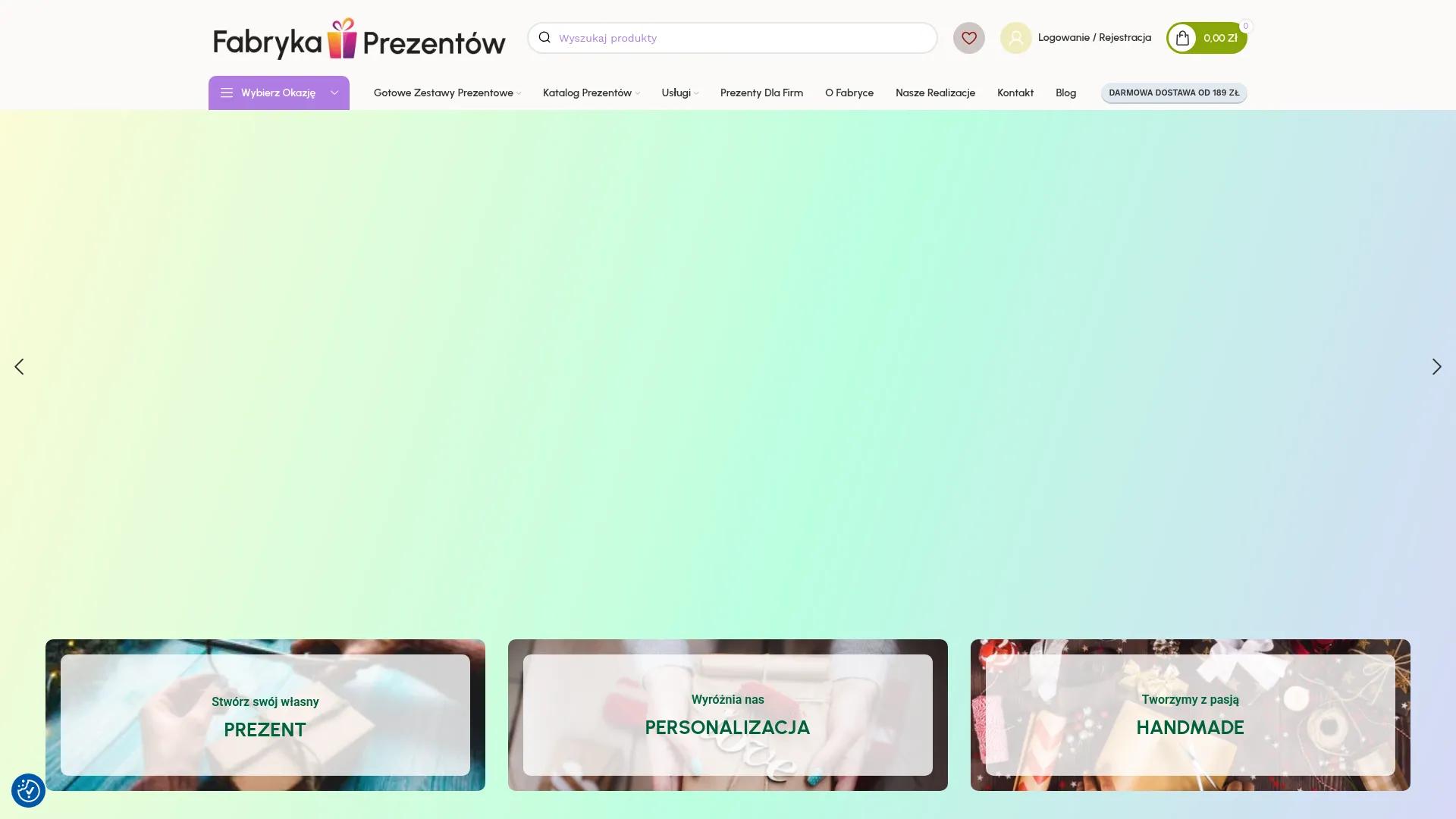 fabrykaprezentow24.pl screenshot